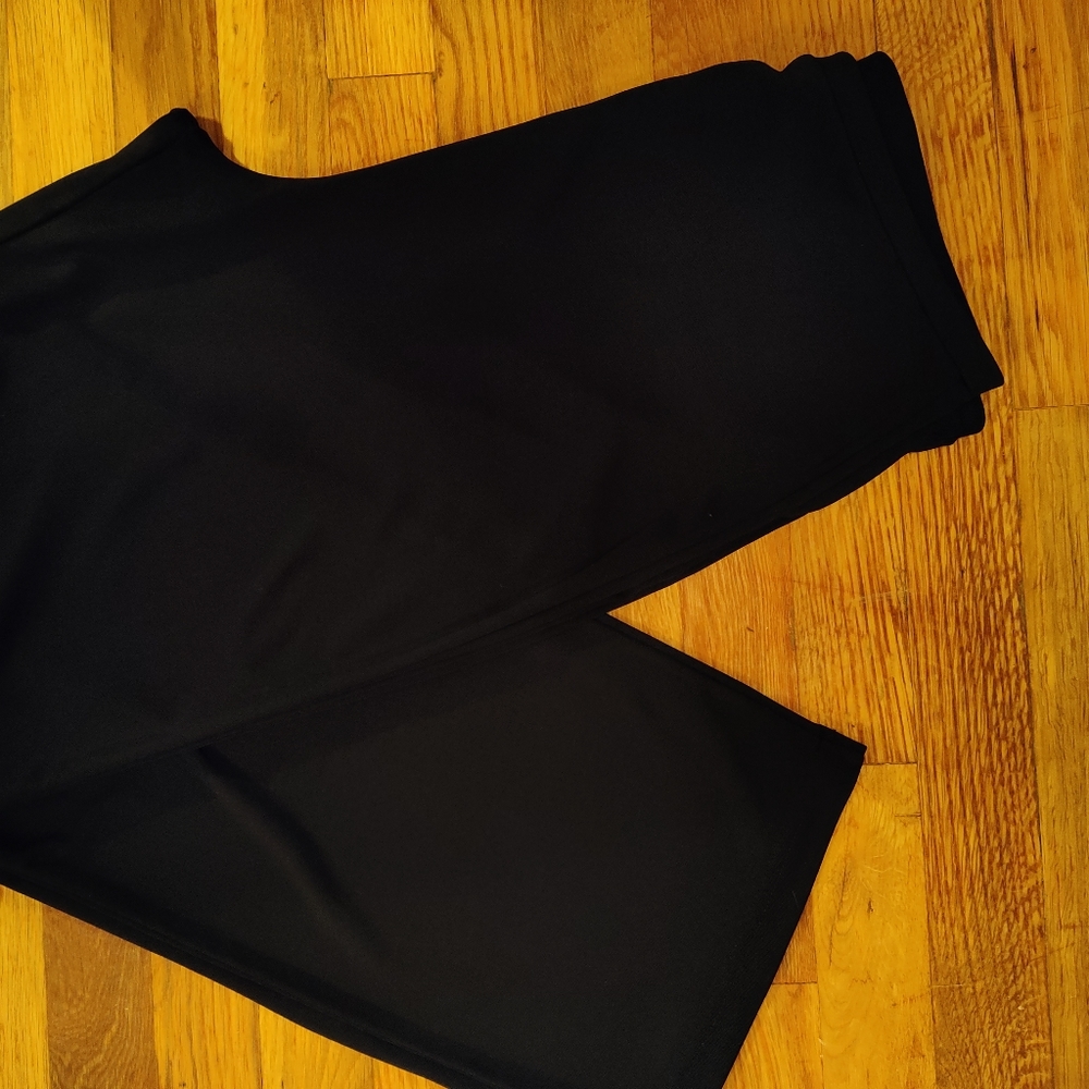 Stretch wide leg pull on pants